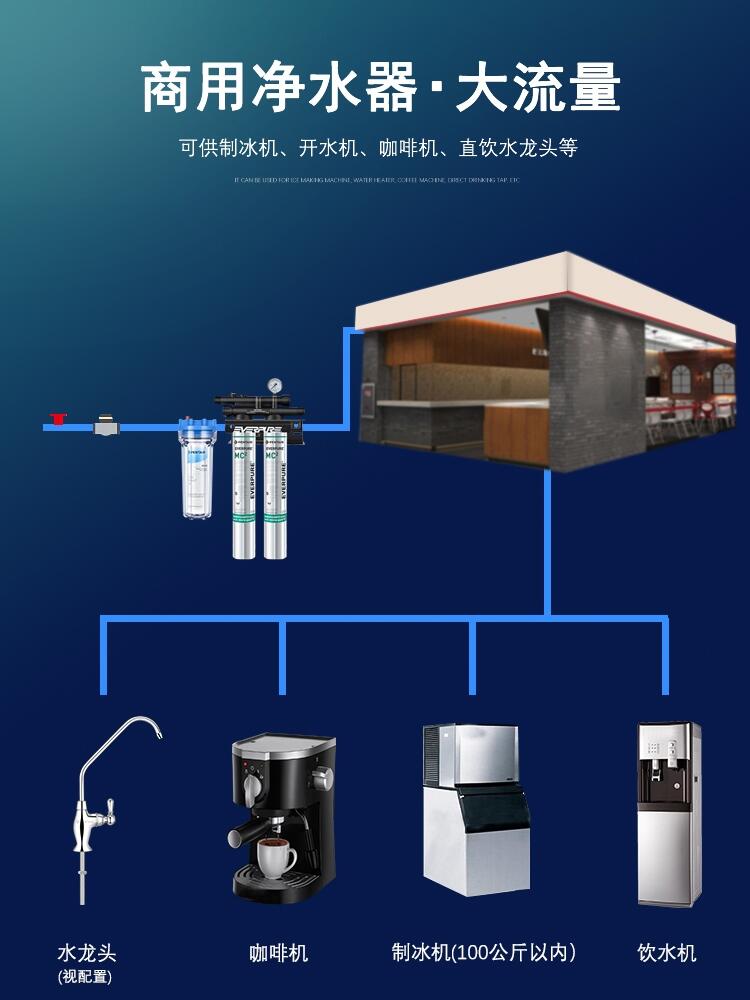 青島愛惠浦凈水器總代理 MC2商用凈水設備助力餐飲與連鎖辦公直飲升級